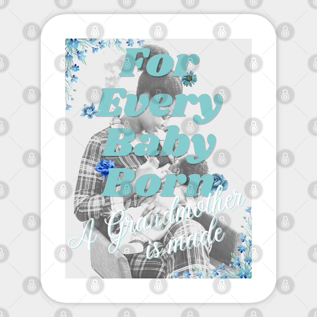 For Every Baby Born (Boy - Feeding Time) Sticker by Sabas Shalom's Place